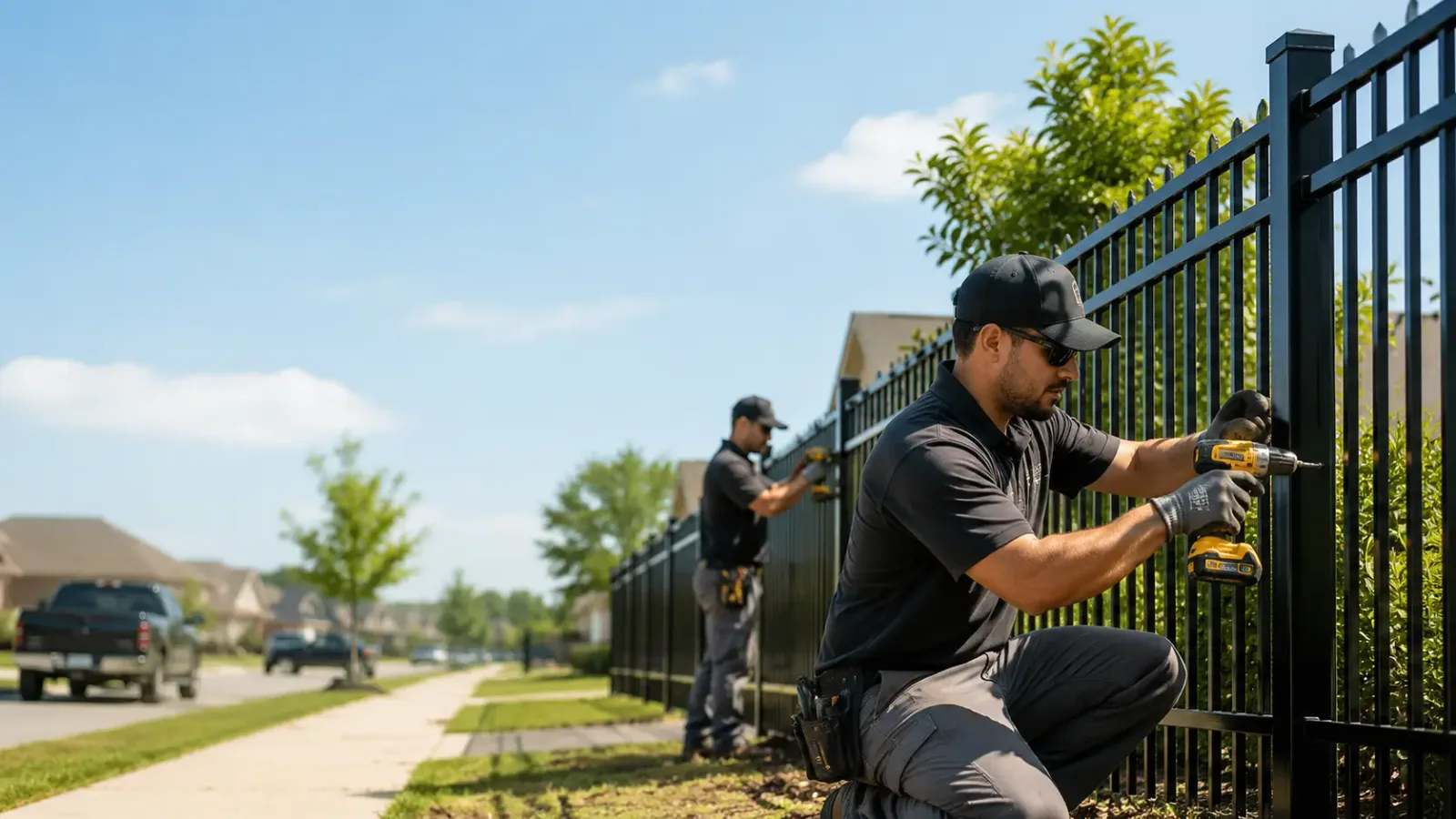 Metal Fence Installation in Clarksville, VA